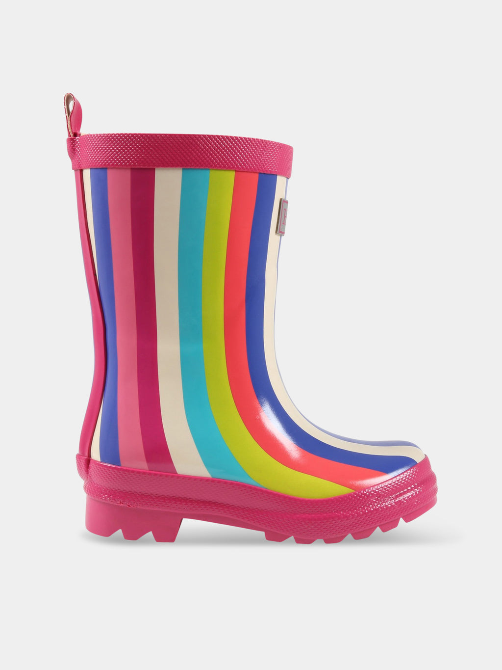 Fuchsia rain boots for girl